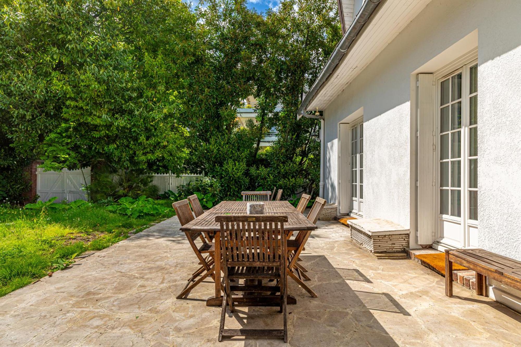 Grand & Classy Apartment With Private Garden, Villa Des Ammonites Meudon Extérieur photo